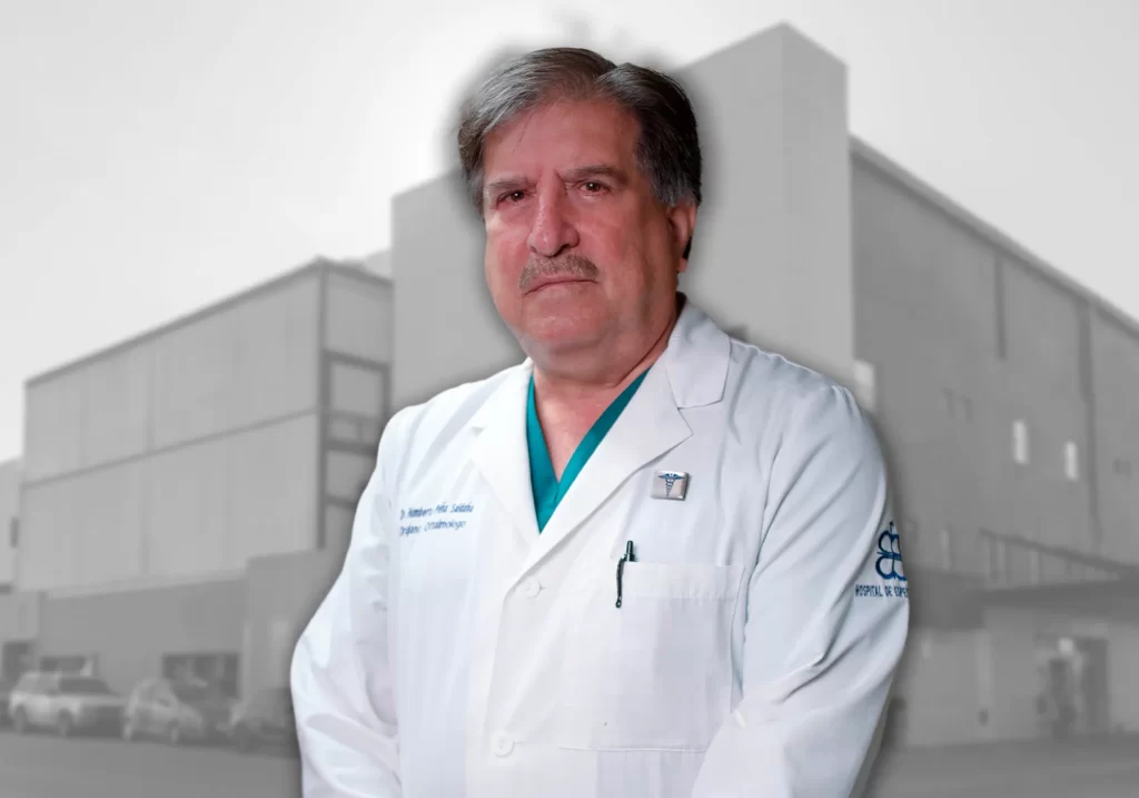 Doctor Humberto Peña especialista oftalmólogo