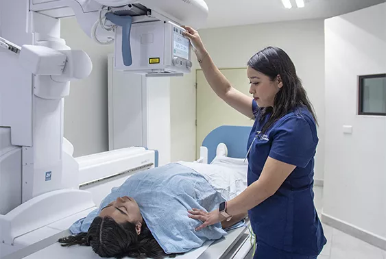USO Servicio de rayos x en Hospital de Especialidades