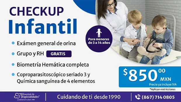 Hospital de Especialidades Checkup Infantil U