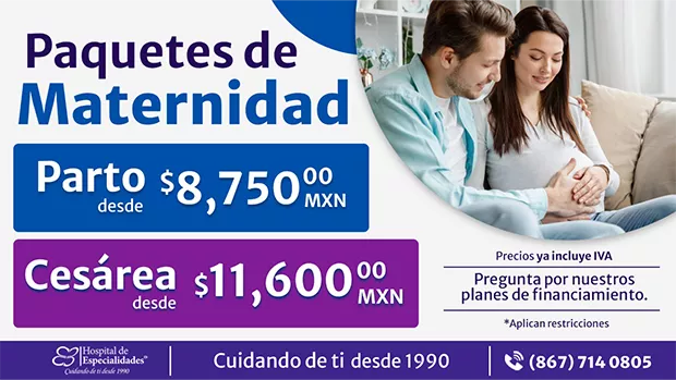 Paquetes de Maternidad Hospital de Especialidades U